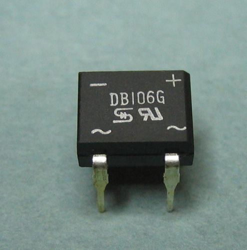 50 - Pieces DB106G 1A 800PIV Bridge Rectifier