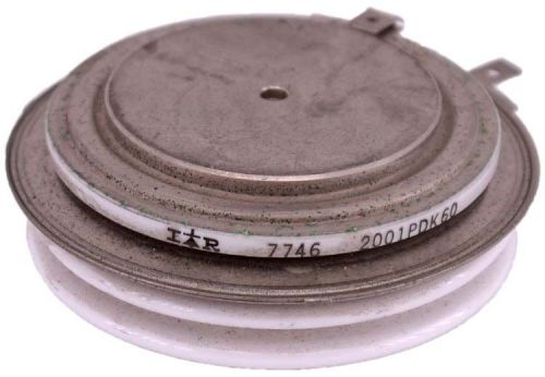 NEW International Rectifier IR 2001PDK60 7726 Thyristor Disc High Power Diode