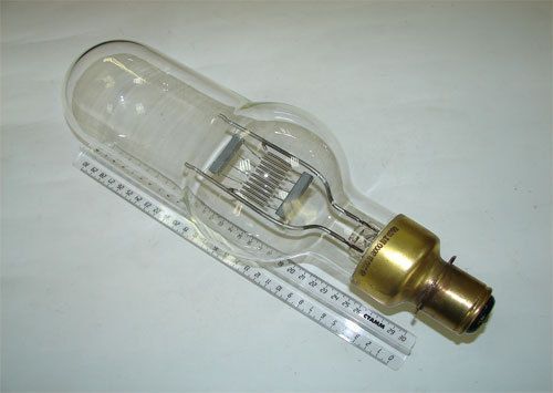 Soviet russian huge main train lamp pz 220v 3000w 1977y for sale