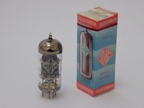 1x Telefunken EF804 - Pro Audio Frequency Low Noise Pentode - Mic Recording