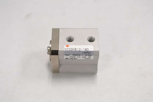 SMC NCQ2KB12-10D COMPACT AIR 10MM 12MM 145PSI PNEUMATIC CYLINDER B337443