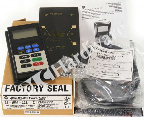 New allen bradley 22-him-c2s /c powerflex component class ip66 remote him for sale