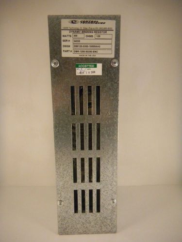 CONTROL TECHNOLOGIES DYNAMIC BRAKING RESISTOR DBR-1200-00300-ENC *NEW SURPLUS*