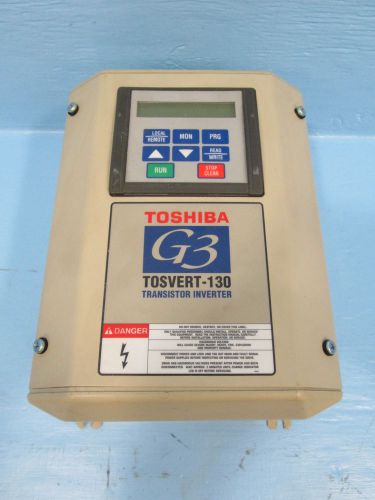 Toshiba g3 tosvert-130 vt130g3u4035 3 hp 460 vac transistor inverter ac vs drive for sale