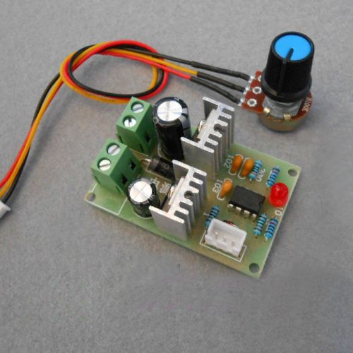 12V-36V PWM DC Motor Speed Controller Module Switch Adjustable Voltage Nice Xmas