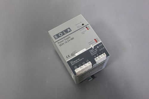 Sola din rail automation power supply sdn 10-24-480 24v (s19-3-51f) for sale