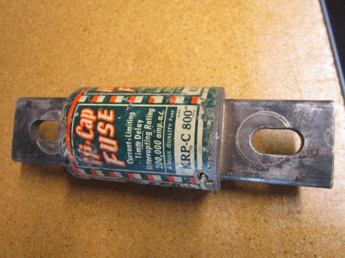 Buss Hi-Cap Fuse KRP-C 800 FUSE 800AMP 600V CLASS L