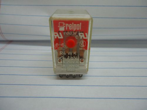 RELPOL #E105728 5A 250V RELAY ***LOT OF 18***