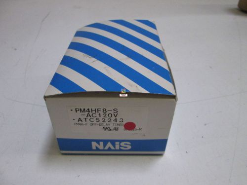 NAIS TIMER PM4HF8-S-AC120V *NEW IN BOX*