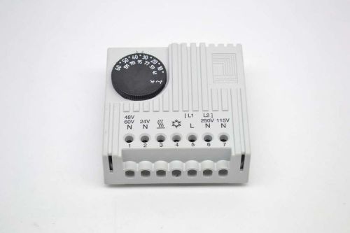 RITTAL SK3110 41-131F THERMOSTAT 10-60C 250V-AC TEMPERATURE CONTROLLER B477051