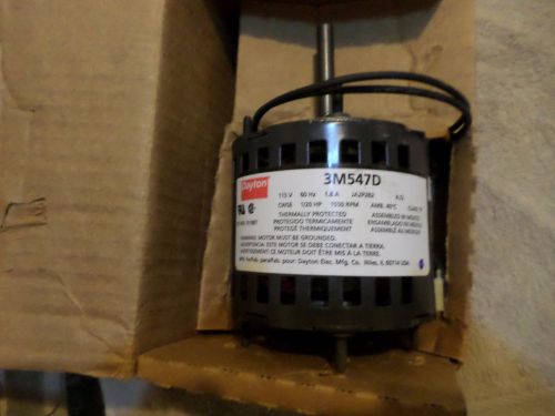 Dayton 3M547D 115V HVAC Motor Shaded Pole 1/20HP 1Ph 9F30198-1  FP28801