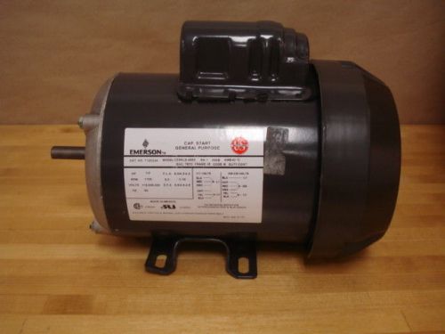 U.S. Motors Emerson 1/2 HP GP AC Motor, 1725 RPM, 115/208-230V, 1 Phase (60B)