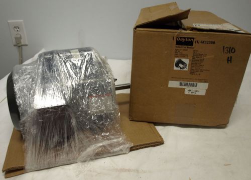 Dayton 6k123bb 3/4 .75 hp 1725 rpm 110-220v single phase new in box for sale