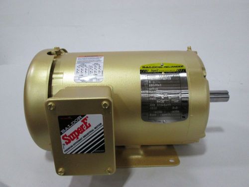 NEW BALDOR M23A SUPER-E AC 1HP 230/460V-AC 1765RPM 143T 3PH MOTOR D301576