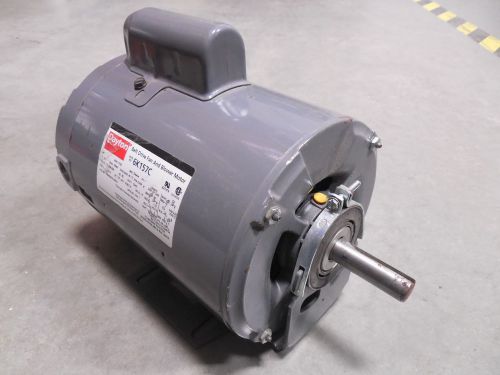 Used dayton 6k157c belt drive fan and blower motor 1 hp 115/208-230v for sale