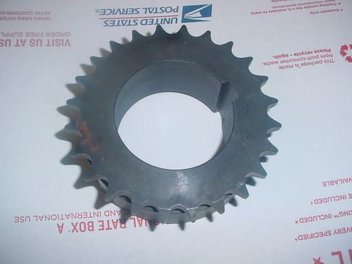 Browning h50q24 q1 split taper bushing bore #50 chain sprocket, 24 teeth for sale