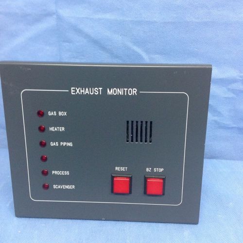 Kokusai Vertron Exhaust Monitor Module working