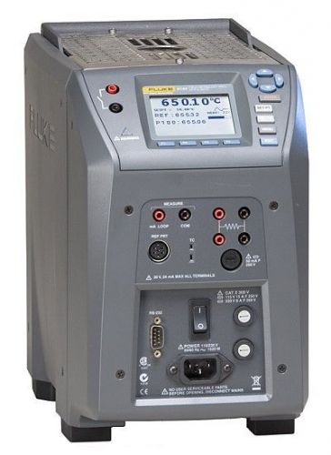 Fluke calibration 9144-d-156 dry-well, high-temp, w/9144-insd, 115v for sale