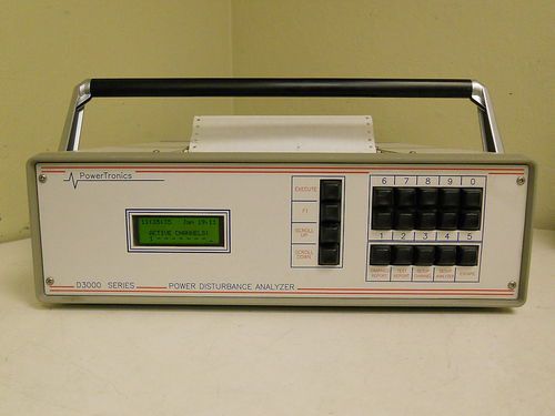 Powertronics D3000 Series Power Disturbance Analyzer