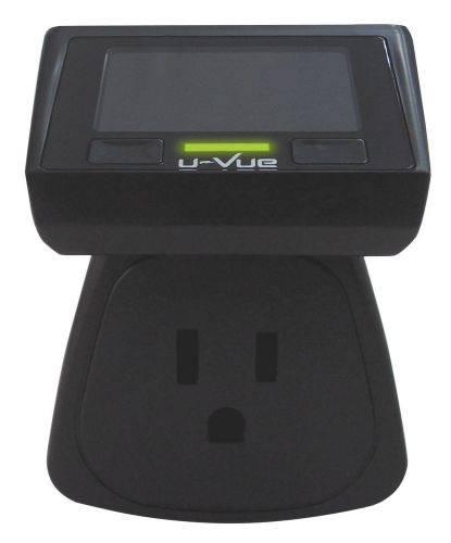 U Vue SS-2-US Single Socket Electric Money Monitor - Black