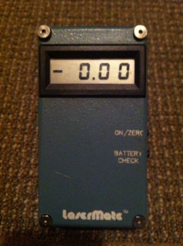 TECHMET LASERMATE MODEL 76-08 LASER POWER METER