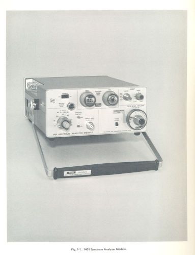 Tektronix 1401 spectrum analyzer module original manual for sale