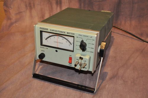 Boonton 72B Capacitance Meter w/ 72-5C &amp; 72-4B Adapters