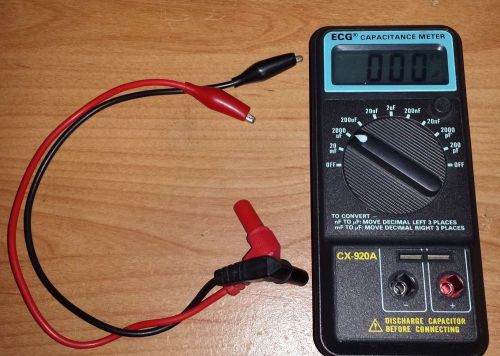 ECG CAPACITANCE METER