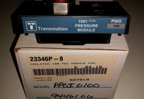 **NEW IN BOX** Transmation PPGI0100/ 100PSIG, ISOLATED MODULE