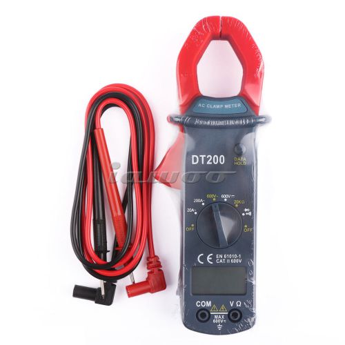 Digital handheld clamp meter multimeter ac dc test tool for sale