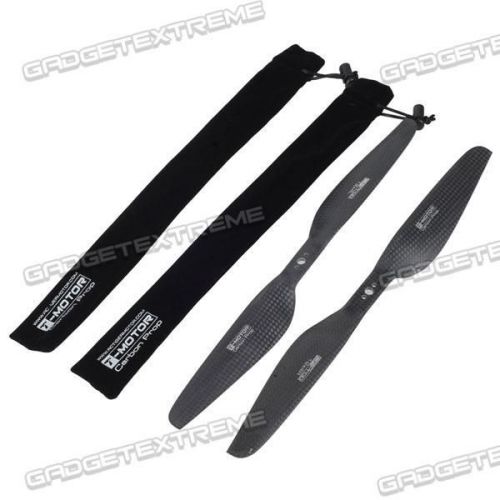 T-motor v2 carbon fiber 12*4.0 propeller multrotor cf prop cw/ccw 1pair e for sale