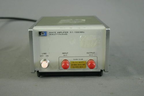 HP/AGILENT 8447E AMPLIFIER 0.1-1300 MHZ