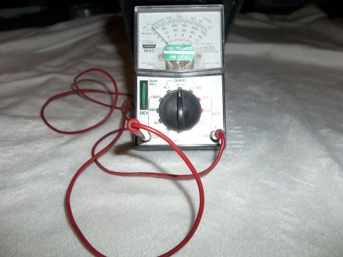 Universal enterprises m20 voltage meter/ ohms, fuse protected/ohm circuit for sale