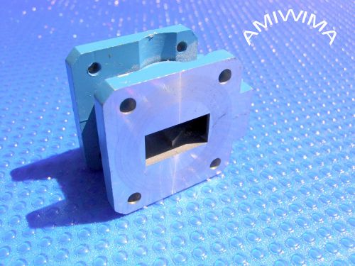 MICROWAVE WAVEGUIDE ISOLATOR WR-75 KU-BAND SATELLITE 10 12 14 15 GHZ 100 WATT