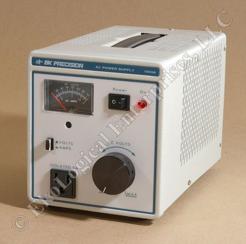 Bk precision 1653a variable ac power supply 0-150v , 2a for sale