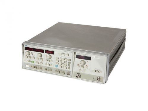 HP/Agilent 5.9-12.4 GHz 50 mW Sweep Oscillator 8350B RF Plug-in 83545A Generator