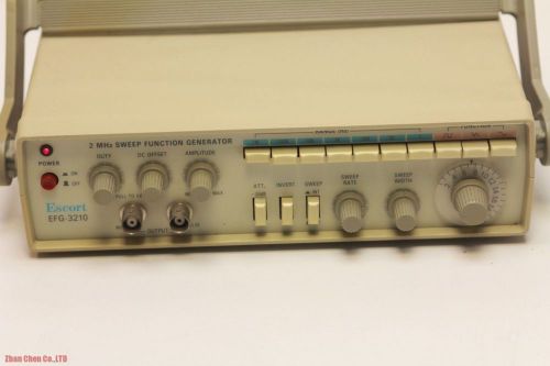 ESCORT EFG-3210 2MHZ SWEEP FUNCTION GENERATOR