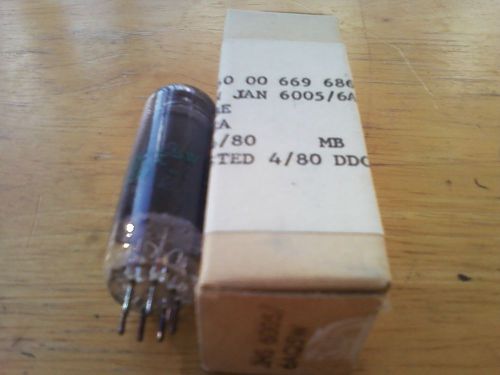 For Sale:  Slyvania Electron Tube JHS6005/6AQ5W