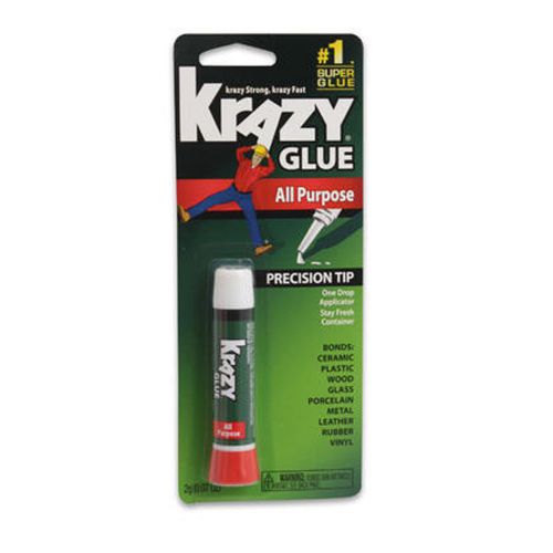 1PK KRAZY GLUE ALL PURPOSE SUPER GLUE ORIGINAL FORMULA 0.07OZ &#034;MADE IN JAPAN&#034;