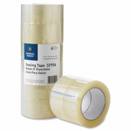 Business source packaging tape,adhesive, 3&#034;core, 6 per pack, clear (bsn32956) for sale