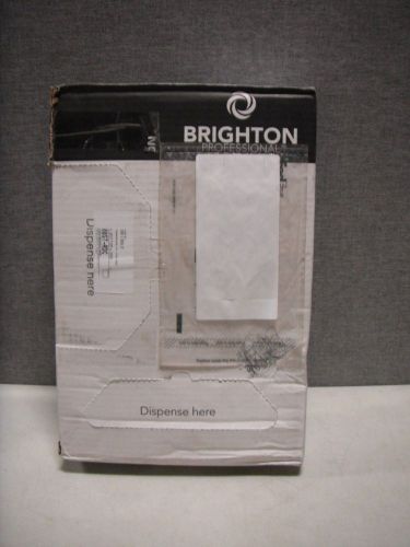 Brighton professional 33 gallon white can liners 33&#034; x 39&#034; 150 case count for sale