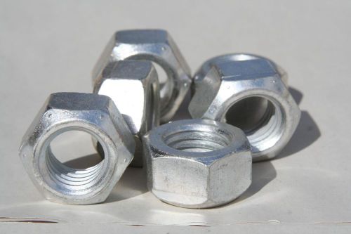 165 PIECES  1/4-28 THRU 1-14  GRADE C  ALL METAL LOCK NUT ZINC  ASSORTMENT