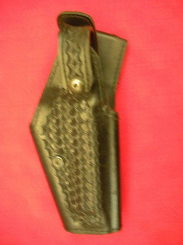 SAFARILAND GUN HOLSTER BER-92, 280S ~ BASKET WEAVE LEATHER