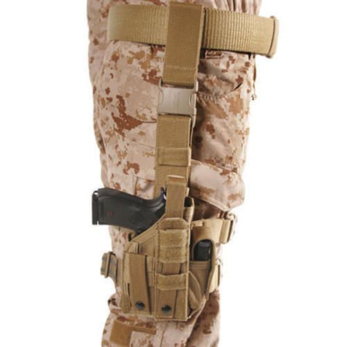 Blackhawk 40MLH1CT Coyote Tan VI Ultra Gun Holster Works w/ or w/o Light