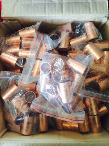 10ea 1-1/8&#034; od 1&#034; id Coupling Copper Fitting Hvac