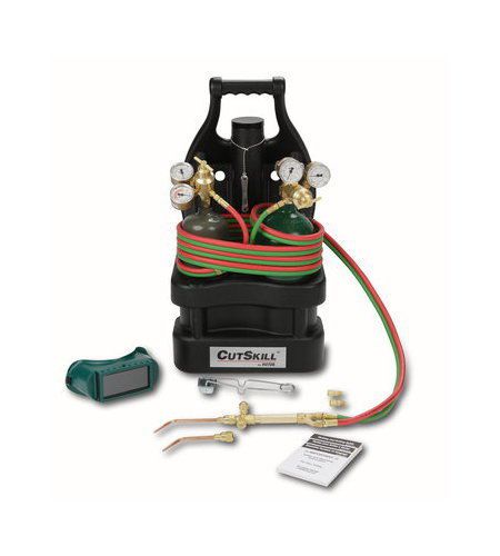 Turbotorch cst-pt cutskill oxy/acetelyne welding brazing kit w/tanks 0386-1321 for sale