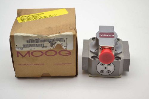 NEW MOOG G761-3504B FLOW CONTROL SERVO HYDRAULIC VALVE B397437