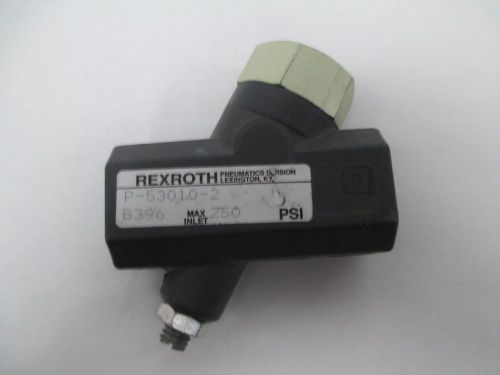 NEW REXROTH P-53010-2 FLOREG FLOW CONTROL 1/2IN NPT AIR PNEUMATIC VALVE D333646