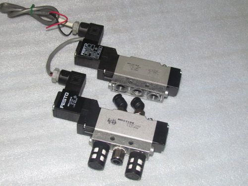 FESTO MEH-5/2-1/8-B SOLENOID VALVE (1 LOT 2 PCS)