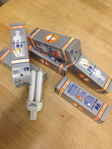 (6) new F9DTT/27K OSRAM LAMPS